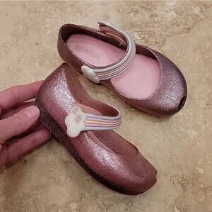 Mini Melissa shoes size 8